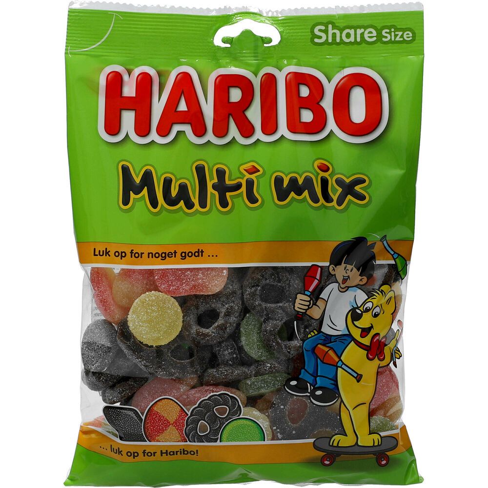 Multi Mix | Stort udvalg Haribo Multi Mix 375g | S