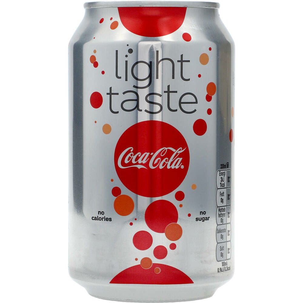 Coca Cola light x 330ml | Stort udvalg af light x