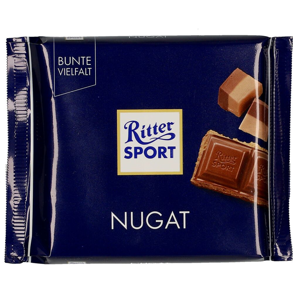 Ritter Nougat - Praline Stort af Ritter Sport Noug
