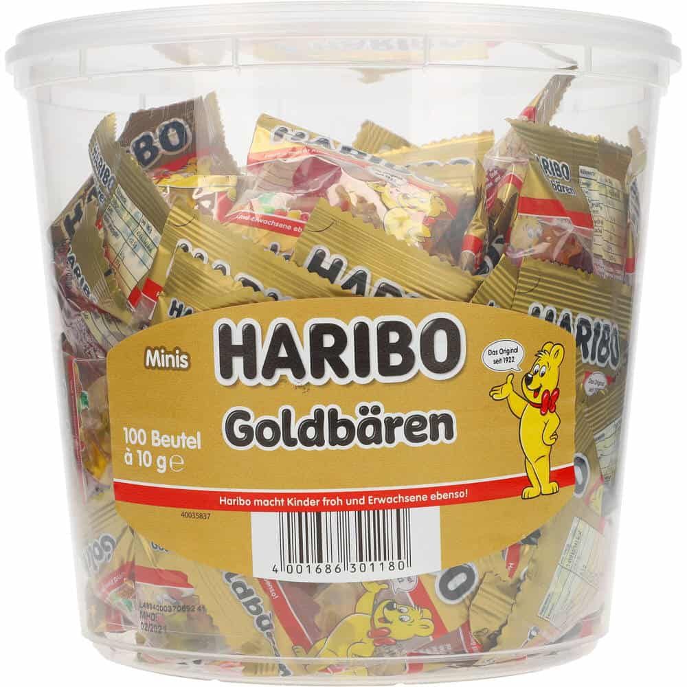Haribo Mini 980 g Stort udvalg af Goldbären Mi