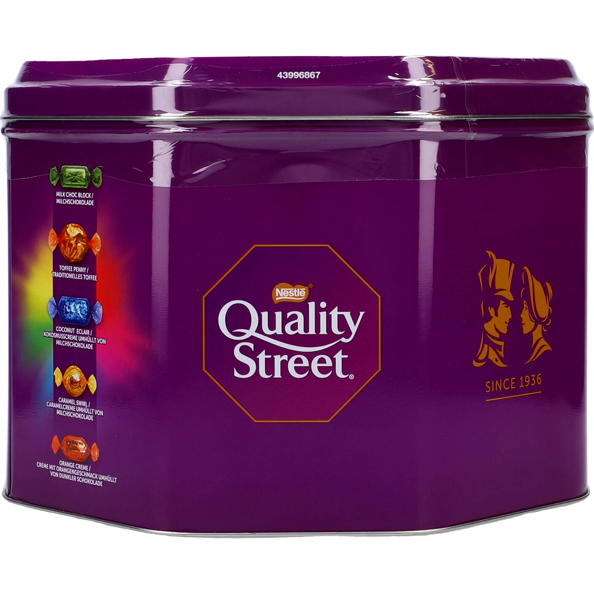 Quality Street chokolade 2,5 kg i tindåse - køb her!