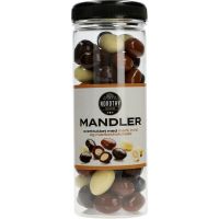Nordthy Mandler med mix chokolade 325 g