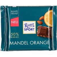 Ritter Sport Mandler Orange 100 g