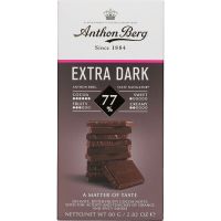 Anthon Berg Ekstra Mørk chokolade 77% 80g
