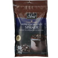 Odense Mørk Chokolade Spåner 80gr