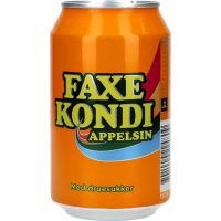 Faxe Kondi Appelsin 24 x 0,33l (Bedst før: 25.07.2023)