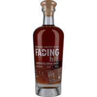 BIRKENHOF destilleri FADING Hill | Håndlavet tysk Single Rye Whisky 0,7l glasflaske i Tube 45% vol.