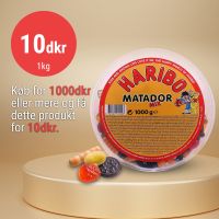 Haribo Matador Mix 1 Kg - Maks 1 stk. pr. ordre