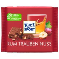 Ritter Sport Rum Trauben Nuss 100 g