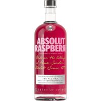 Absolut Raspberri Vodka 38% 1 L