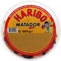 Haribo Matador Mix 1 Kg - Maks 1 stk. pr. ordre