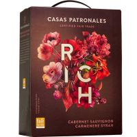 Casas Patronales Carmenere Cabernet Sauvignon Syrah 14% 3L BIB