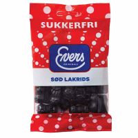 Evers Sød Lakrids Sukkerfri 70 g
