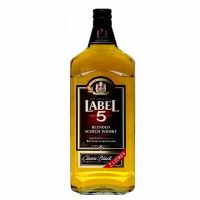 Label 5 Blended Scotch Whisky 40% 2L
