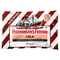 Fishermans Friend Cola Sukkerfri 25 g