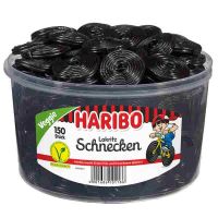Haribo Lakritz Schnecken 150 stk. 1500 g