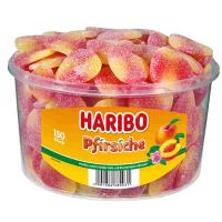 HARIBO Fersken 150 Stk. 1350 g