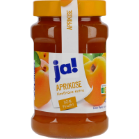 Ja! Abrikosmarmelade 450 g