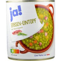 Ja! Ærtegryderet 800g