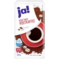 Ja! Ristet kaffe stærk malet 500g