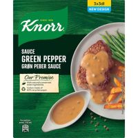 Knorr Sauce Grøn Peber 3x22g