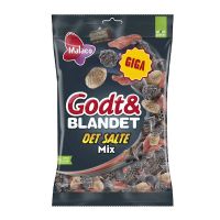 Malaco Godt & Blandet Det Salte Mix 800 g