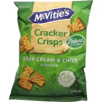 Mc Vities Smag af Cracker Surcreme og Purløg 110g