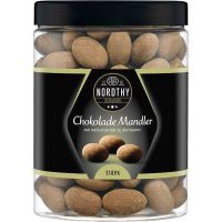 Nordthy Chokolade Mandler Stærk 550 g - MHT 31.07.25
