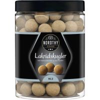 Nordthy Lakridskugler Mild 600 g - MHT 31.07.25