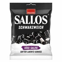 Villosa Sallos Schwarzweich Süss Salzig 200 g