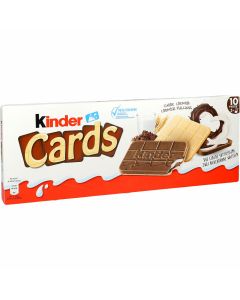 Kinder Cards 128g (Bedst før: 30.04.2024)